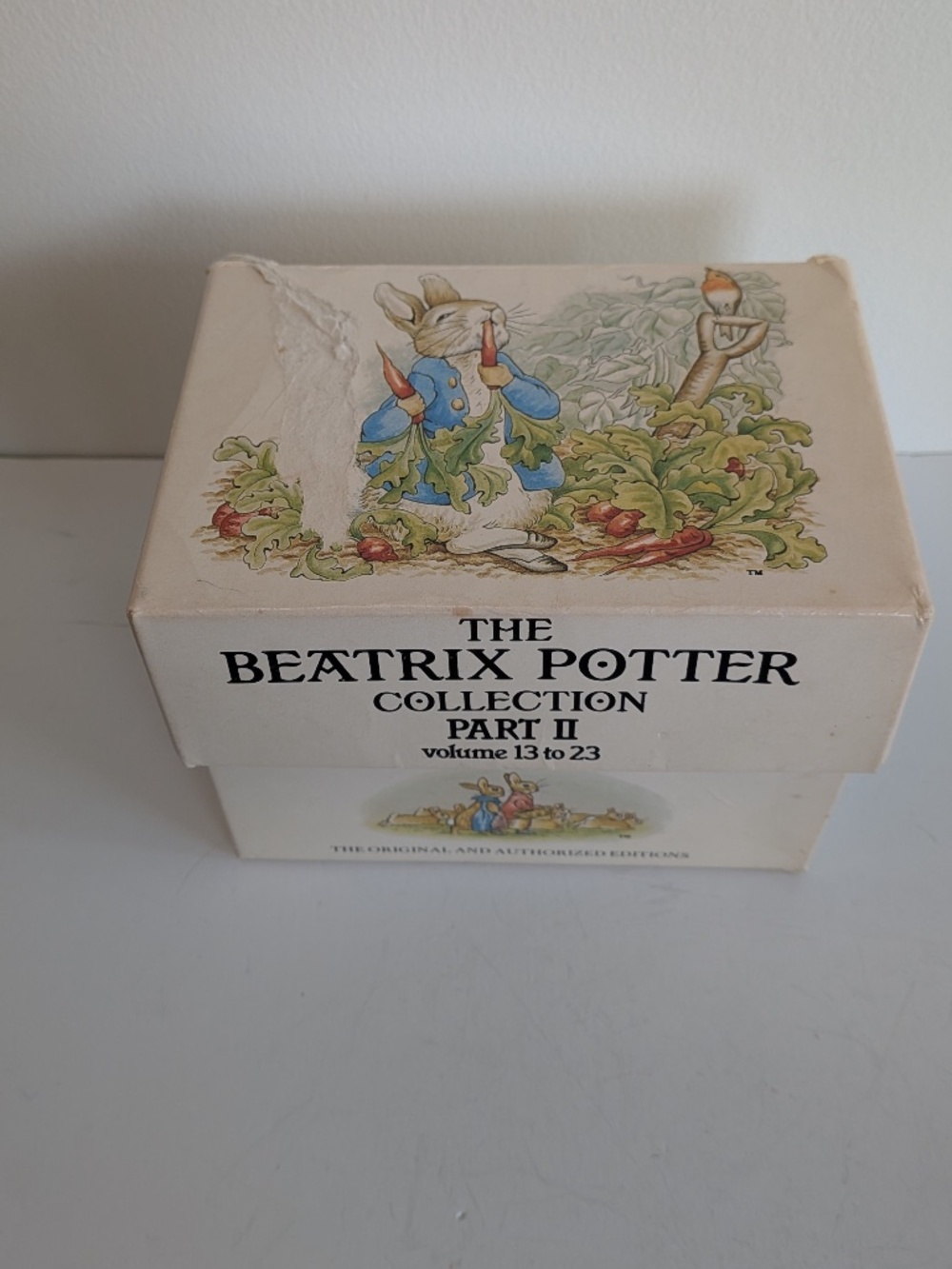 Vintage The Beatrix Potter Book Collection 1986 Part 2 Volume 13 to 23 Box